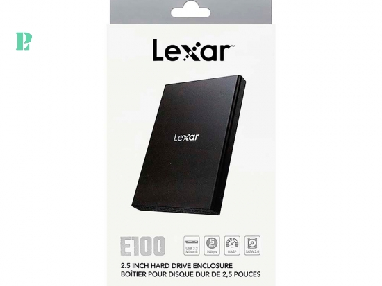 Box ổ cứng 2.5-inch 6Gbps Lexar E100
